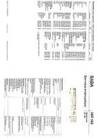 Saba MT-201 - Service Manual